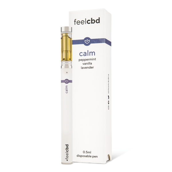 FeelCBD – Calm – Disposable CBD Vape Pen 0.5ml | Herbarium Canada
