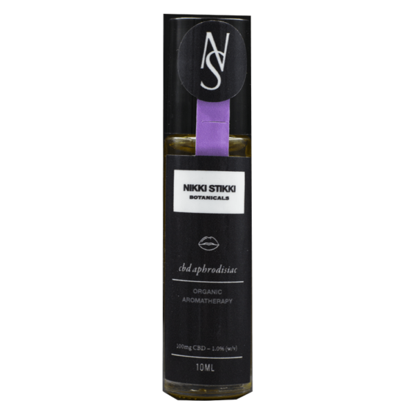 Nikki Stikki Botanicals – Organic Aromatherapy – CBD Aphrodisiac Roller 100mg CBD | Herbarium Canada