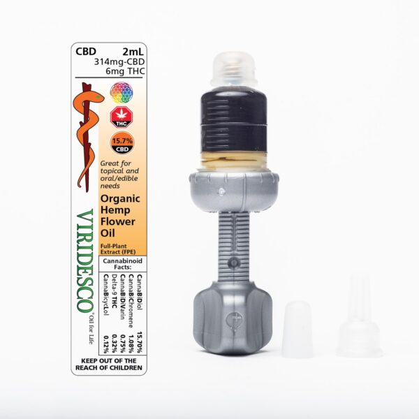 Viridesco – Organic Hemp Flower Oil – 2ml CBD | Herbarium Canada