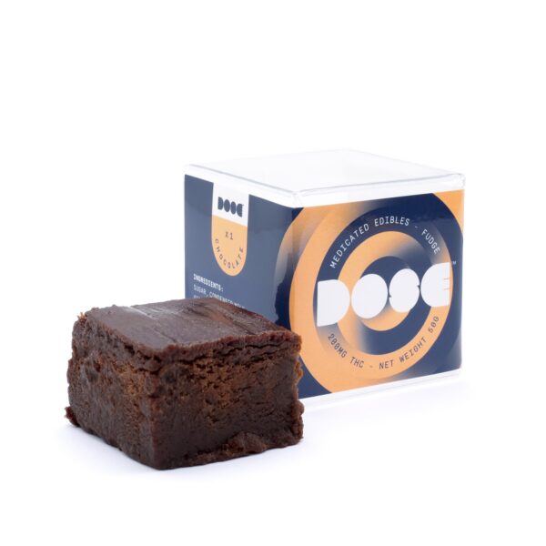 Dose Edibles – Chocolate Fudge – 200mg THC | Herbarium Canada