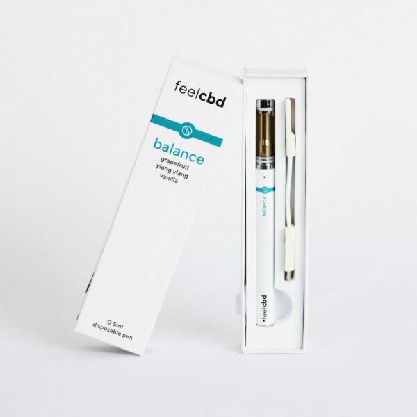 FeelCBD – Balance – Dispsable CBD Vape Pen 0.5ml | Herbarium Canada