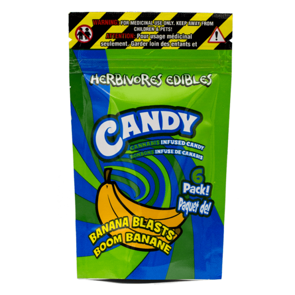 Herbivores Edibles – Banana Blasts Gummies | Herbarium Canada