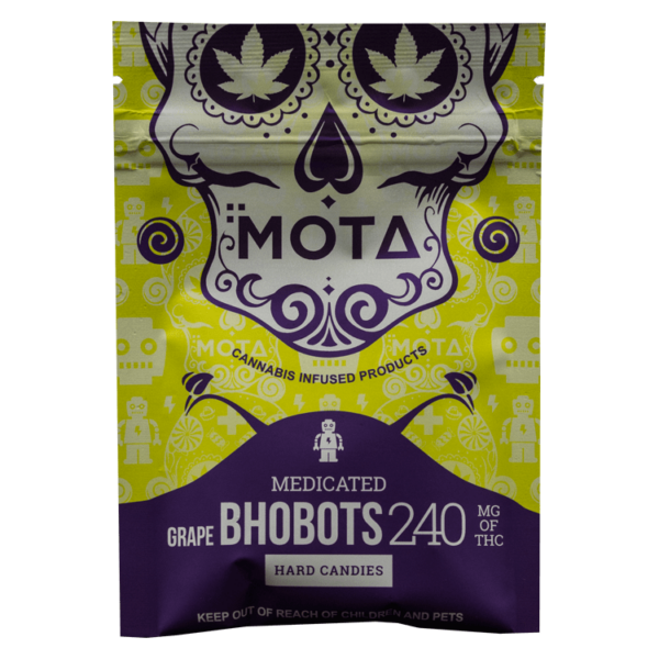 MOTA Edibles – BHO Bots – Grape – 240mg THC | Herbarium Canada