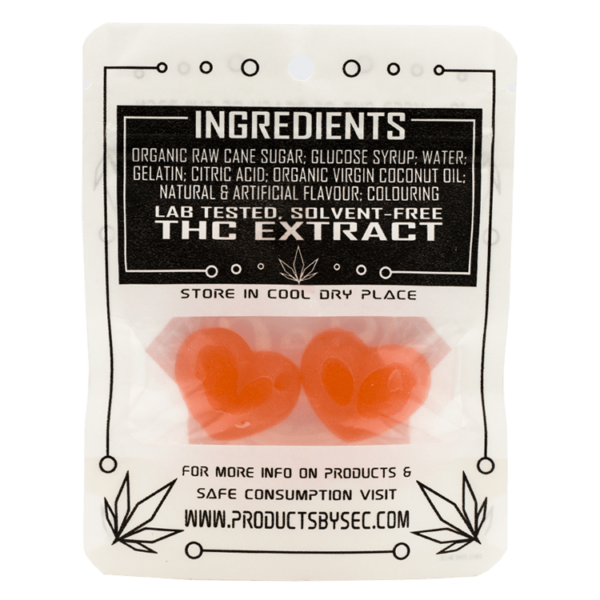 SEC – Hearts- 50mg THC | Herbarium Canada