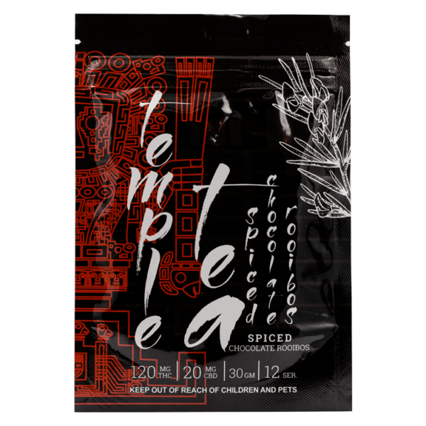 Temple Tea – Spiced Chocolate Rooibos – 120mg THC | Herbarium Canada