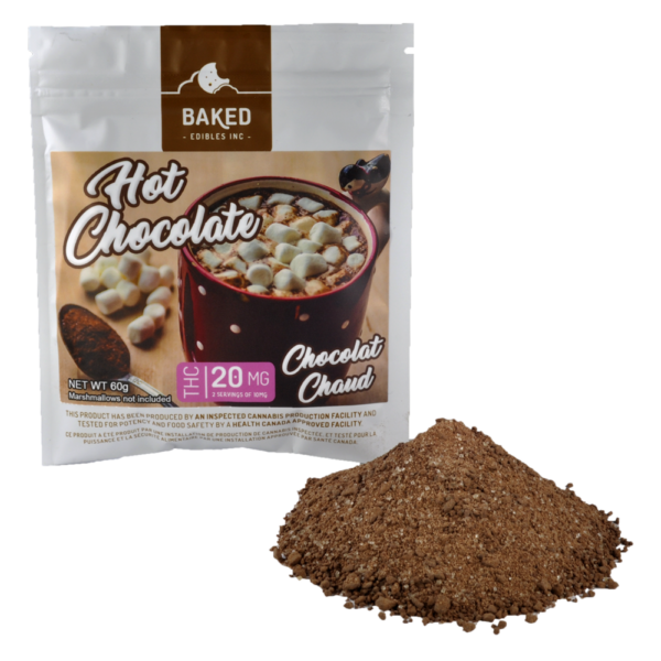 Baked Edibles – Hot Chocolate 20mg THC | Herbarium Canada