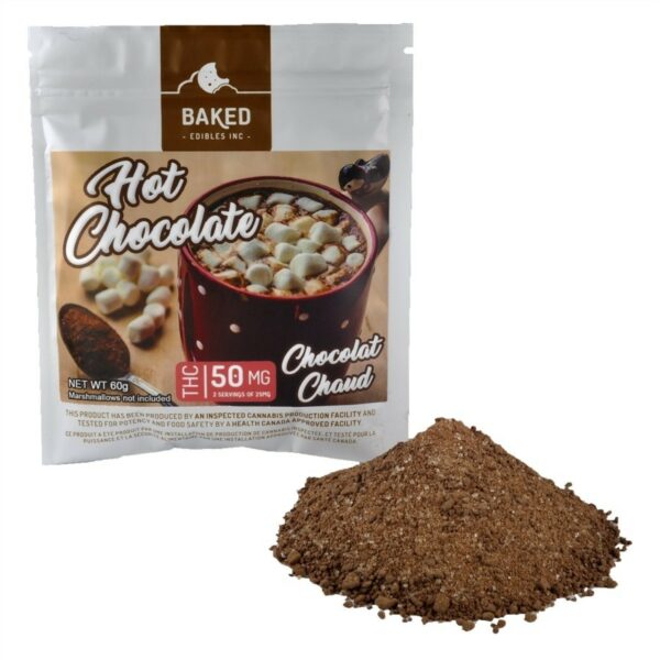 Baked Edibles – Hot Chocolate 50mg THC | Herbarium Canada