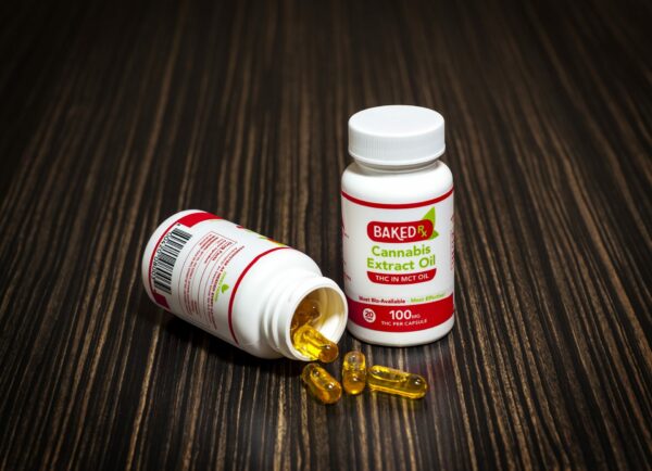 Baked Edibles – THC Extract Capsules 100mg | Herbarium Canada