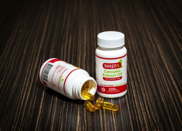 Baked Edibles – THC Extract Capsules 200mg | Herbarium Canada