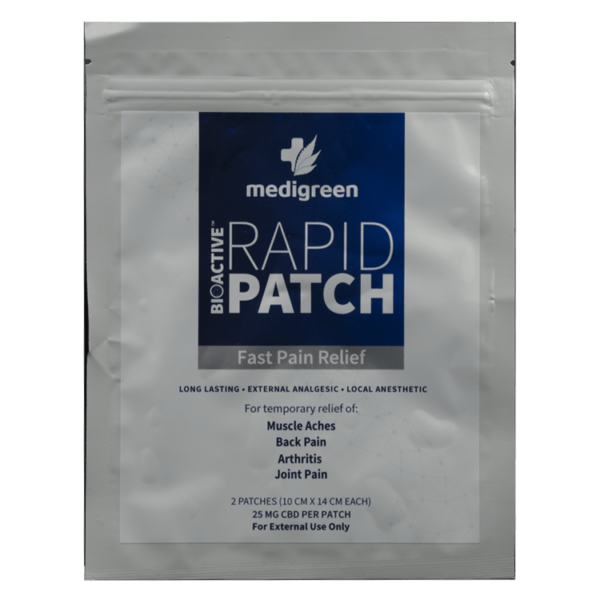 Medigreen Rapid CBD Patch – Fast Pain Relief | Herbarium Canada