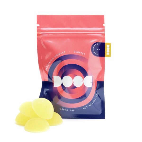 Dose Edibles Gummies – Pineapple | Herbarium Canada