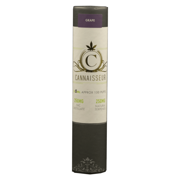 Cannaisseur – Disposable THC Distillate Pen – Grape 0.3ml | Herbarium Canada