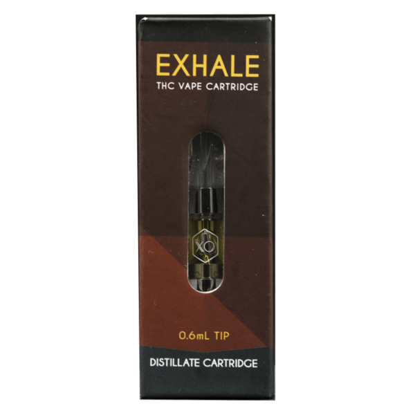 XO Exhale – THC Distillate Refill Cartridge – Banana Kush 0.6ml | Herbarium Canada