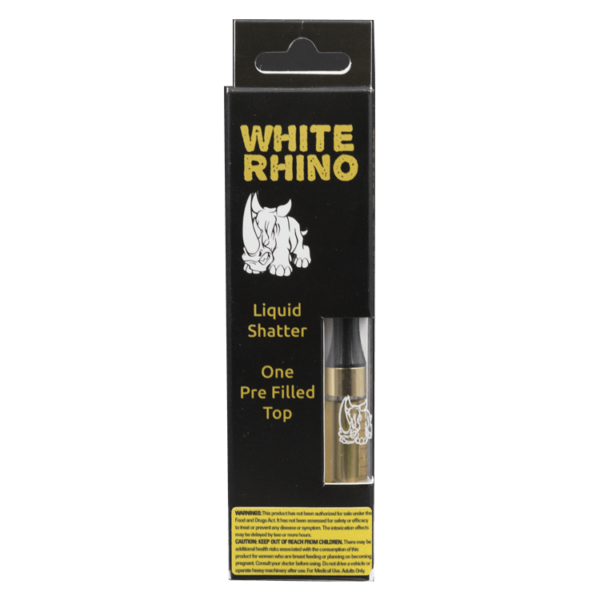 White Rhino – Liquid Shatter Refill Cartridge – Girl Scout Cookies 1g | Herbarium Canada