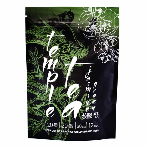 Temple Tea – Jasmine Green Tea – 120mg THC | Herbarium Canada