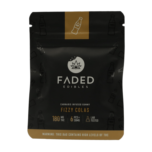Faded Edibles – Fizzy Colas – 180mg | Herbarium Canada