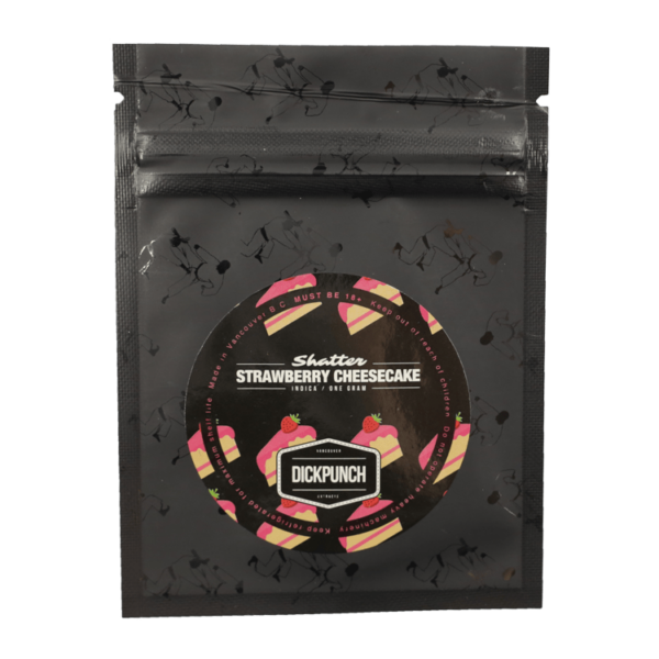 Dickpunch Extracts – Strawberry Cheesecake (indica) – 1g | Herbarium Canada
