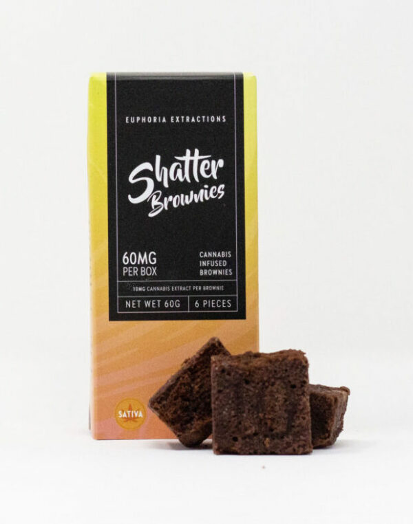 Euphoria Extractions – Shatter Brownies (Sativa) | Herbarium Canada