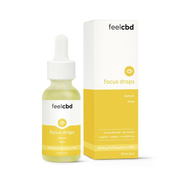 FeelCBD – Focus Drops – CBD Tincture 300mg | Herbarium Canada