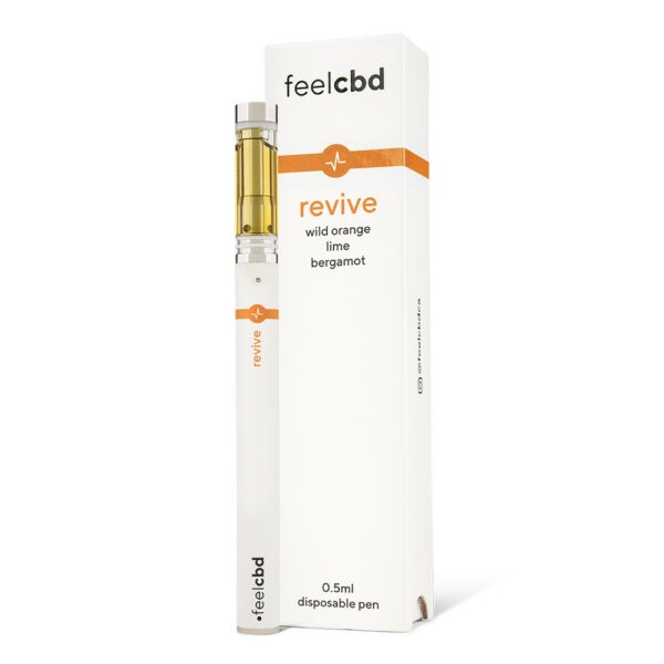 FeelCBD – Revive – Dispsable CBD Vape Pen 0.5ml | Herbarium Canada