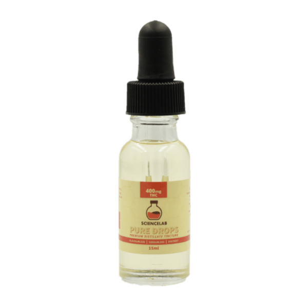 Sciencelab – Pure Drops – Premium Distillate Tincture – 400mg THC | Herbarium Canada