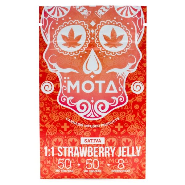 Mota – White Cube CBD – Strawberries & Cream – 180mg CBD | Herbarium Canada