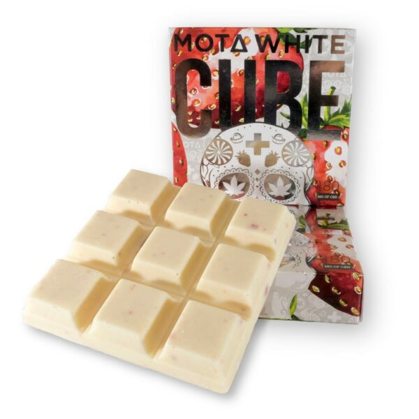 Mota – White Cube CBD – Strawberries & Cream – 180mg CBD | Herbarium Canada