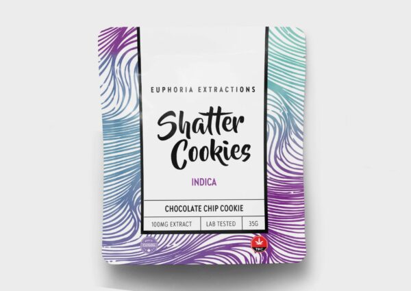 Euphoria Extractions – Chocolate Chip Cookie – Sativa – 100mg THC | Herbarium Canada