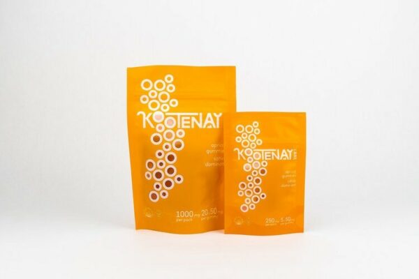 Kootenay Labs – 1:1 Gummies – Tangerine – 1000mg | Herbarium Canada