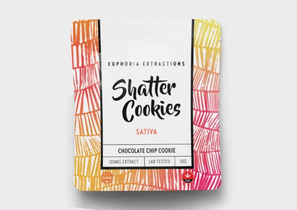 Euphoria Extractions – Chocolate Chip Cookie – Sativa – 100mg THC | Herbarium Canada