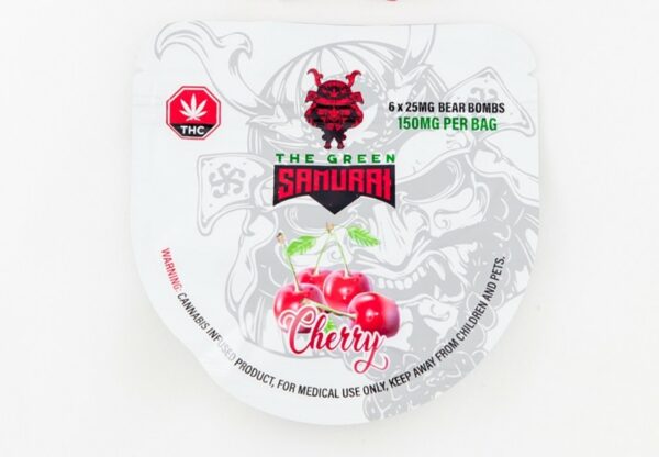 The Green Samurai – Cherry Gummies – 150mg | Herbarium Canada