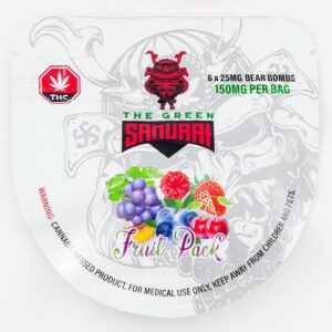 The Green Samurai – Fruit Pack Gummies – 150mg | Herbarium Canada