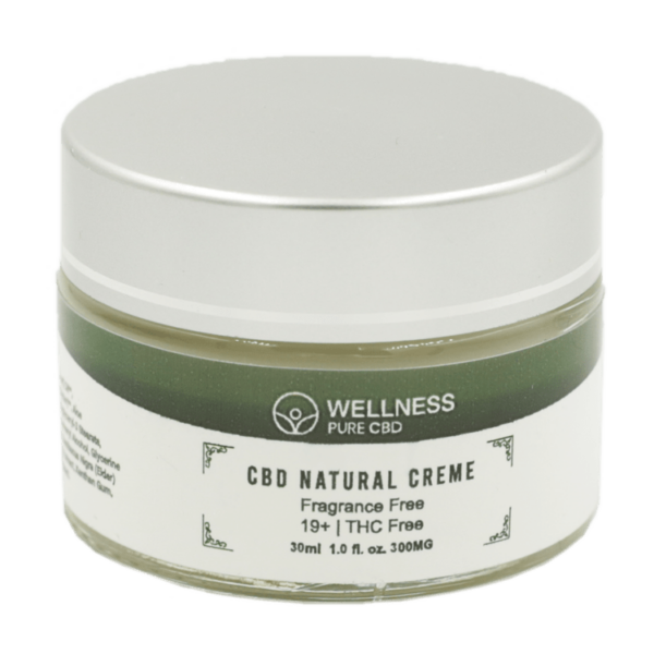 Wellness Pure CBD – Natural Creme – 500mg | Herbarium Canada