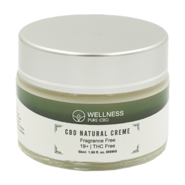 Wellness Pure CBD – Natural Creme – 500mg | Herbarium Canada