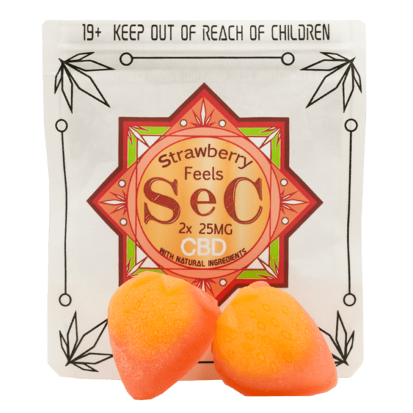 SEC – Strawberry Feels CBD – 50mg | Herbarium Canada