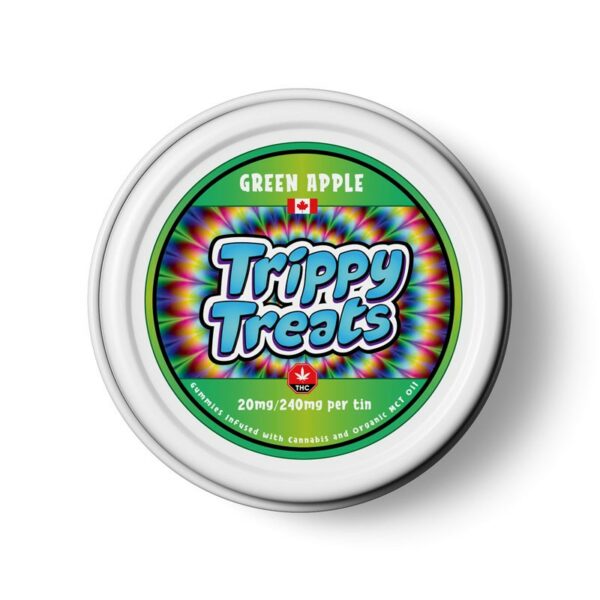 Trippy Treats – Hawaiian Fruit Punch Gummies – 400mg THC | Herbarium Canada