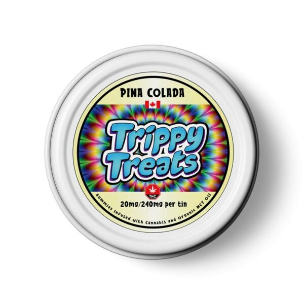 Trippy Treats – Hawaiian Fruit Punch Gummies – 400mg THC | Herbarium Canada
