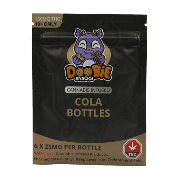 Doobie Snacks – CBD Sour Gummy Bears – 150mg CBD | Herbarium Canada