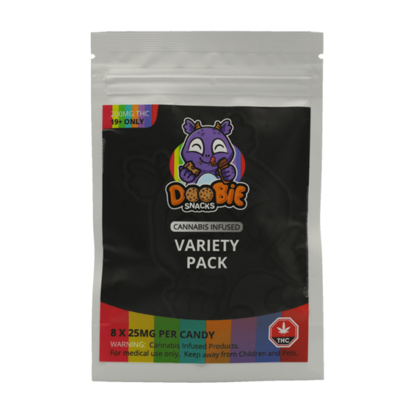 Doobie Snacks – CBD Sour Gummy Bears – 150mg CBD | Herbarium Canada