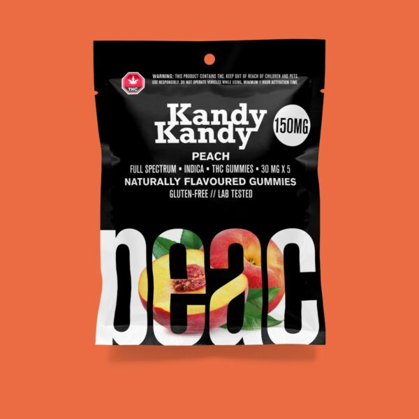 Kandy Kandy – Peach Gummies | Herbarium Canada