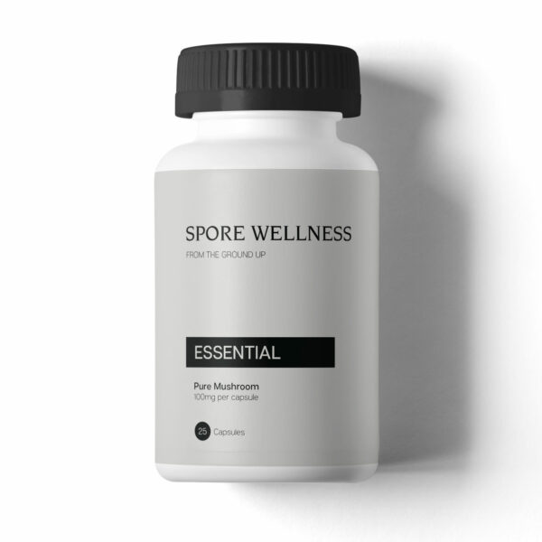 Spore Wellness – Microdose Capsules – Essential – 25 Capsules (100mg per cap) | Herbarium Canada