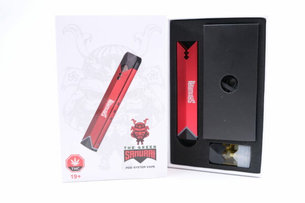 The Green Samurai – LED Vape Kit – 1ml THC | Herbarium Canada