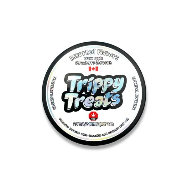 Trippy Treats – Assorted Flavour Gummies – 400mg THC | Herbarium Canada