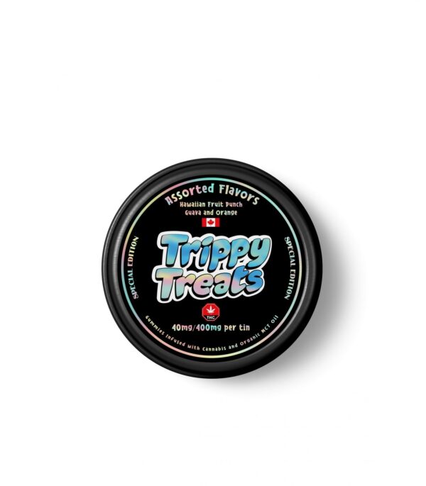 Trippy Treats – Assorted Flavour Gummies – 400mg THC | Herbarium Canada