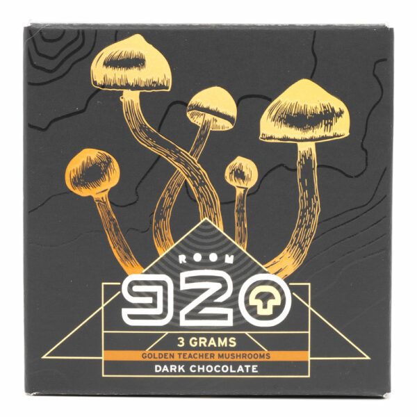 Room 920 – Mushroom Chocolate Bar – Dark Chocolate – 3 Grams | Herbarium Canada