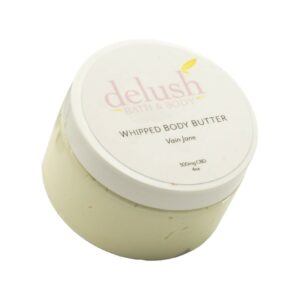 Delush Bath and Body – Whipped Body Butter – Vain Jane 300mg CBD | Herbarium Canada