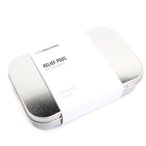 Dose Concentrates 200mg THC Relief Pods – 10 pods/pack | Herbarium Canada