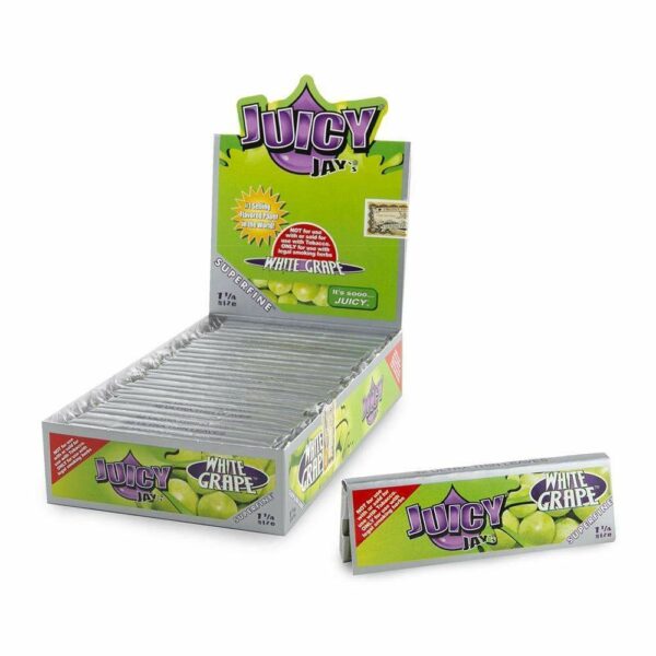 Juicy Jay’s – Hemp Papers (1.25 inch) – White Grape | Herbarium Canada
