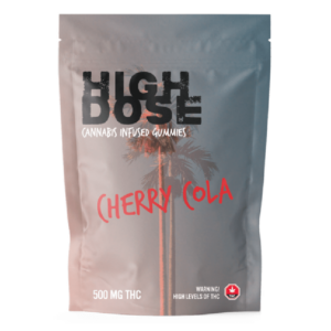 High Dose – cannabis Infused Gummies – Cherry Cola – 500mg/1500mg | Herbarium Canada