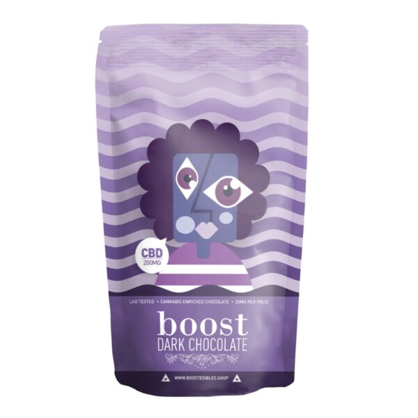 Boost – THC Dark Chocolate Bars – 200mg | Herbarium Canada